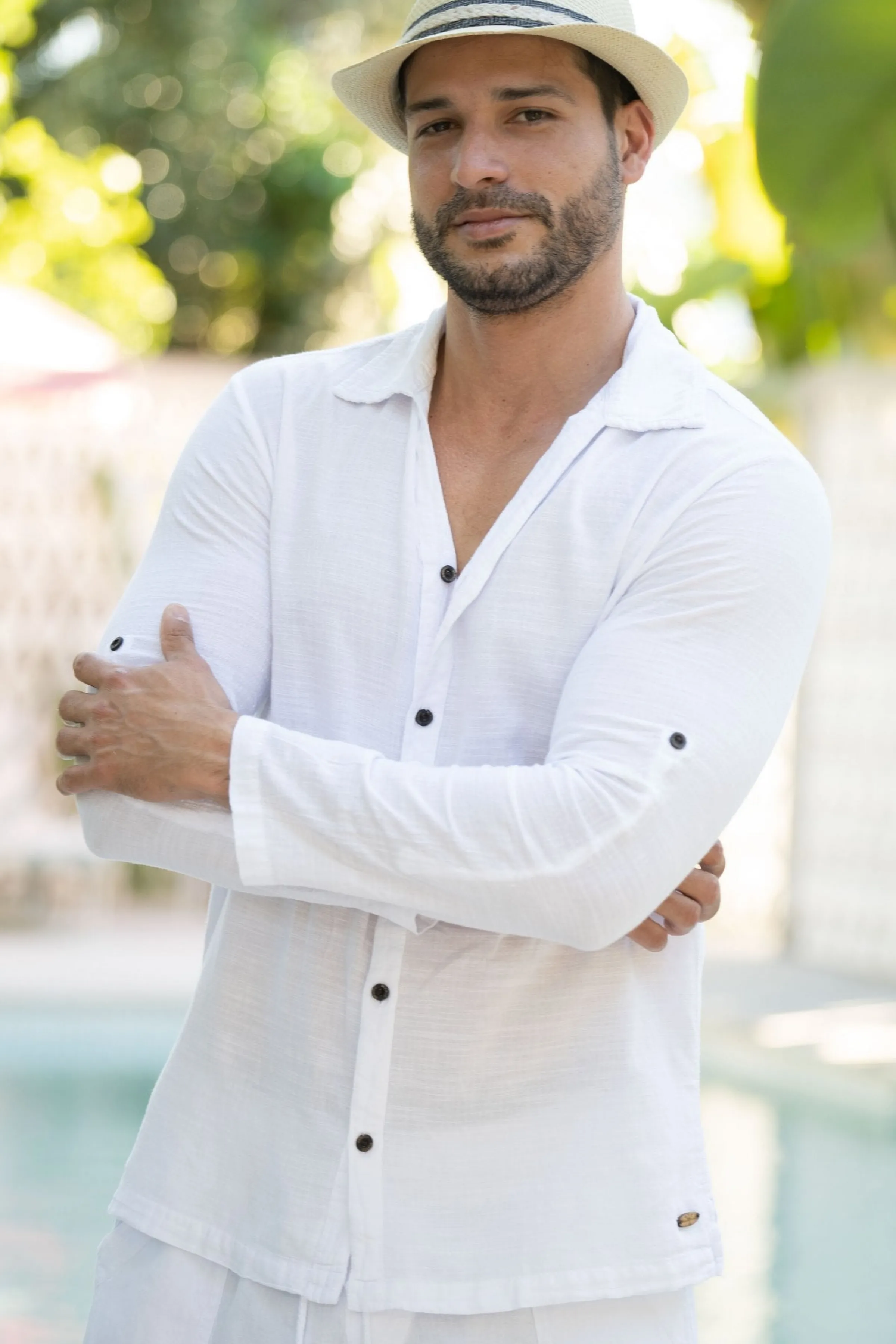 capri_classic_long_sleeve_top_3.webp Blanco By Nature Capri Classic Long Sleeve Top White New