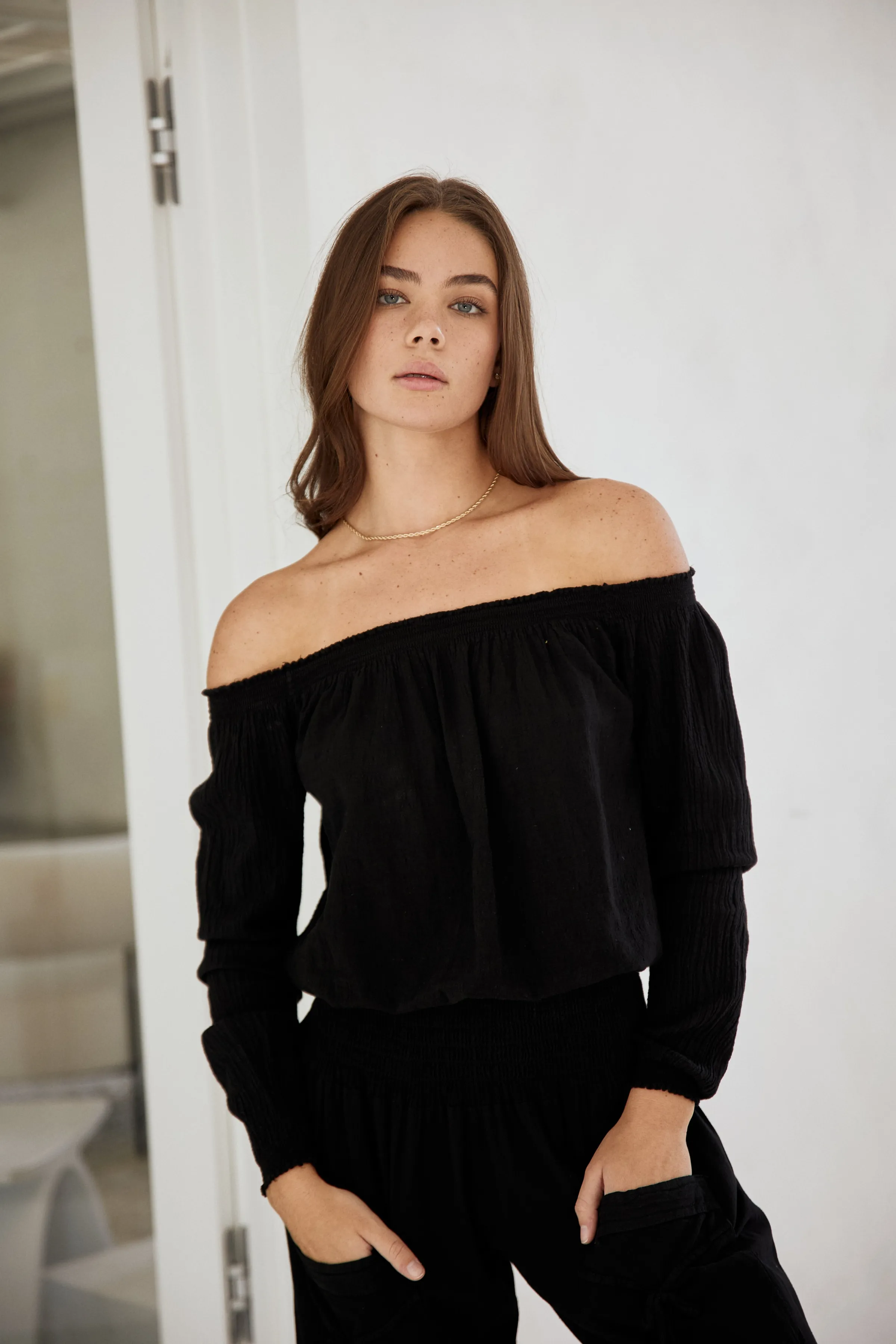 Blanco By Nature Indie Top Clearance